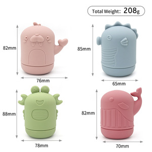 Nuevo Juguete Educativo de Silicona con Forma de Oso para Bebés de 1 a 3 Años, Rociador de Agua para Baño - Product Image 4