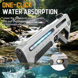 <span class=keywords><strong>Pistola</strong></span> de <span class=keywords><strong>Agua</strong></span> de Juguete con Iluminación para Fiestas de Playa en Verano, <span class=keywords><strong>Pistola</strong></span> de <span class=keywords><strong>Agua</strong></span> Eléctrica Automática de Gran Potencia con Absorción de <span class=keywords><strong>Agua</strong></span> para Niños y Adultos - Product Image 3