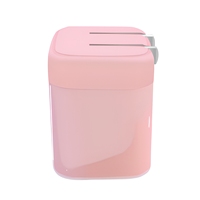 Chargeur rapide GaN 35W PD 3.0 QC3.0 QC2.0 FCP SCP OTP OCP Protection Ignifuge USB-A Type-C 5V/3A Pliable pour Téléphone Portable et Écouteurs