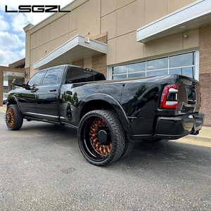 Jantes forgées Dually 22x8.25 26x8.25 22x10J 24x14J 26x14J pour Chevy, jantes de camion 8 trous 8x210 8x65 10x225 - Product Image 1
