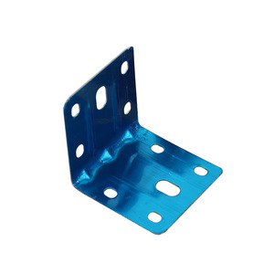 Stainless Steel Angle <b>Bracket</b> 5x5 <b>White</b> Blue Black 90 Degree Shelf Support For Furniture Cabinet Bathroom Vanity Connector - Product Image 5