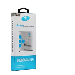 Caixa de embalagem personalizada para bateria de celular, embalagem para bateria de telefone móvel impresso caixa de energia 3c