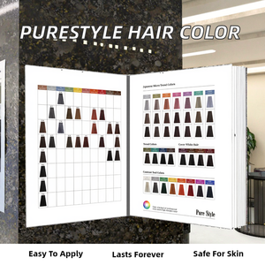 OEMODM مخطط لون الشعر البشري الطبيعي أعلى جودة لكتاب تلوين الصبغة الملونة - Product Image 5