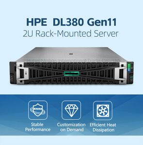 Serveur en rack HPE <span class=keywords><strong>DL380</strong></span> Gen11 2U de haute qualité, processeur Intel Xeon Scalable de 5e/4e génération, stockage informatique, serveur Wisdom - Product Image 1