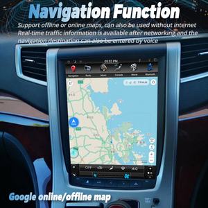 Radio para Auto con Pantalla Tesla de 12.1 Pulgadas, 128GB ROM, Android 13, GPS, Reproductor Multimedia de Video, HU para Toyota VELLFIRE Alphard A20 2008 - 2014 - Product Image 3