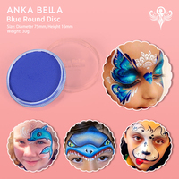 Peinture pour le visage Ankabella à base de plantes naturelles, non toxique, certifiée CE, pigment de peinture corporelle sûr et respectueux de la peau pour les enfants