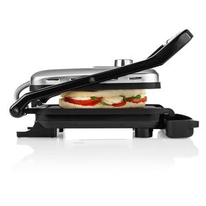 Grill à <span class=keywords><strong>raclette</strong></span> portable, grill électrique à contact, acier inoxydable antiadhésif, sans fumée, contrôle de la température réglable, démontable - Product Image 5