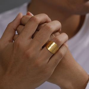Bague Myshape Tetragrammaton, Amulette Pentagramme, Bague Pentacle, le Nom du Dieu Ancien, Acier Inoxydable, Bijoux Wiccan de <span class=keywords><strong>Salomon</strong></span> - Product Image 4