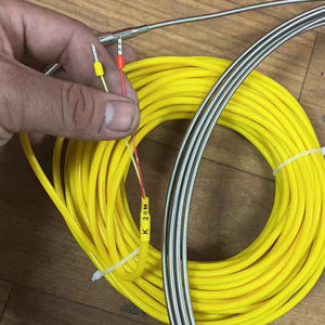 Industrial 1mm 2mm 3mm Sensor de alta temperatura Termopar Sonda tipo K para generación de electricidad - Product Image 3