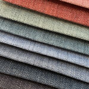 Wholesale New Design Upholstery 100%Polyester Faux Linen <strong>Burlap</strong> Sofa <strong>Fabric</strong> for Furniture Karry - Product Image 6