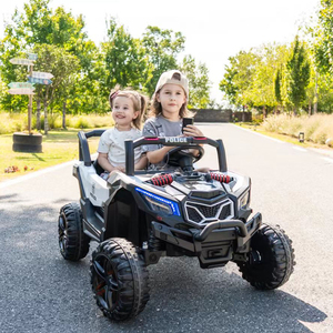 Auto de Policía Eléctrico para Niños al Mejor Precio, 2 Asientos, Funciona con Batería de 24V, Autos de Juguete Eléctricos para Niños de 2 a 13 Años - Product Image 4