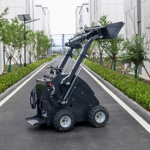 Mini-chargeuse compacte SDLOT à faible consommation de carburant, moteur diesel Kubota, CE EURO5, <span class=keywords><strong>scarificateur</strong></span> hydraulique pour le traitement du sol en serre - Product Image 5