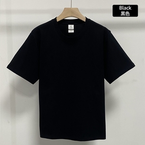 T-shirt de <span class=keywords><strong>sport</strong></span> tendance pour homme en coton pur 180g, avec coutures latérales, évacuation <span class=keywords><strong>générale</strong></span> de l'humidité, pour le <span class=keywords><strong>sport</strong></span>, de l'entrepôt de Guangzhou - Product Image 5