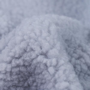 Couleur personnalisée multicolore OEM, tissu chaud duveteux <span class=keywords><strong>Double</strong></span> <span class=keywords><strong>face</strong></span> Shu velours polaire Sherpa laine douce couleur blanche Pure peau d'agneau/ - Product Image 5