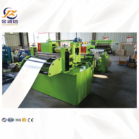 Machine de découpe et de nivellement automatique de bobines en acier au carbone contrôlée par PLC, prix usine, haute qualité, moteur à roulement, garantie 3 ans