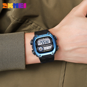 <span class=keywords><strong>Skmei</strong></span> 2126 nouveau design chinois homme montre numérique Offre Spéciale bracelet en PU lumineux multi fonction stockage décontracté montre reloj - Product Image 5