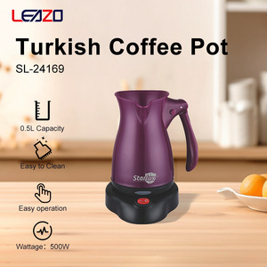 <span class=keywords><strong>Cafetera</strong></span> turca eléctrica portátil de acero inoxidable con placa caliente para hoteles fabricados en Turquía - Product Image 2