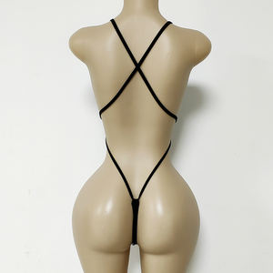 Женское нейлоновое боди со стразами - Product Image 6