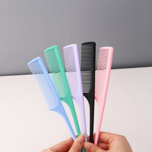 Peine <span class=keywords><strong>de</strong></span> Cola <span class=keywords><strong>de</strong></span> Rata Portátil al por Mayor, Peine <span class=keywords><strong>de</strong></span> Plástico para Peinar y Estilizar el Cabello con Mango Delgado - Product Image 4