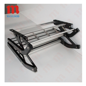<span class=keywords><strong>Escalier</strong></span> en acier au carbone en aluminium <span class=keywords><strong>pour</strong></span> camping-car argenté 550x230mm <span class=keywords><strong>pour</strong></span> accessoires de <span class=keywords><strong>caravane</strong></span> - Product Image 4