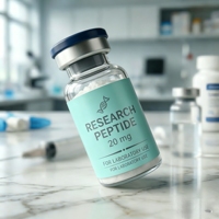 Étiquettes personnalisées en vinyle imperméable couleur pleine pour flacons de peptides 2ml 10ml 15ml pour poudres de peptides