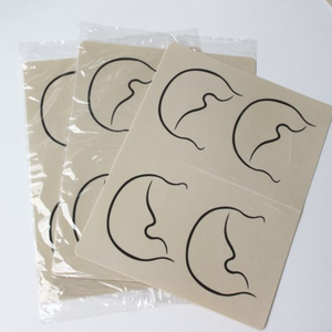 Hairstroke Practice Tattoo Skin con impresión de cuero cabelludo Micropigmentación SMP Training Skin para principiantes - Product Image 4