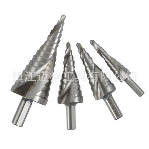 Lingxian Step <b>Drill</b> <b>Bit</b> HSS6542 Triangular Shank Metal Drilling Twist <b>Drill</b> For Hole Opening And Reaming Pagoda <b>Drill</b> - Product Image 3