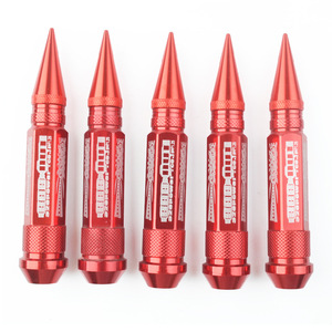 น็อตล้ออะลูมิเนียมอัลลอยด์แบบมีปุ่ม Auso-Racing M12X1.5 90มม. สำหรับอัพเกรดล้อรถยนต์ - Product Image 2