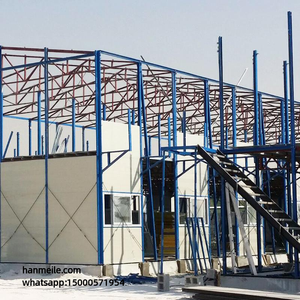 Proyecto de Casa Contenedor Tipo K con Plataforma Móvil, Casa de Dos Pisos y Multinivel de Acero Ligero, una Combinación de Viviendas - Product Image 3