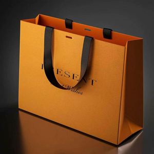 Papel de Regalo de Lujo al por Mayor, Reciclable y Ecológico, con Cinta Personalizada, Impresión Serigrafiada, Duradero y Reutilizable para Ropa - Product Image 4