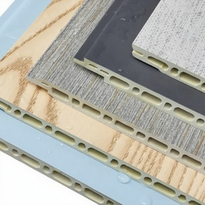 Pannelli Moderni in Composito Legno-Plastica per Rivestimento Pareti, Controsoffitti Sospesi, Pannelli Decorativi Antistatici in Plastica - Product Image 6