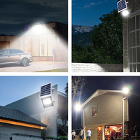 Lumière de Réflecteur Ip65 Imperméable de Jardin de Parking à Télécommande Extérieure 50w 100w 200w 500w 800w 1000w LED Projecteur Solaire