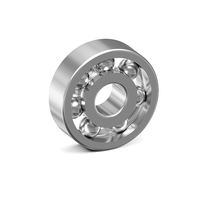 Micro-roulement ouvert pour mini-tour et broyeur à café, boutons de réglage, simple rangée, 602ZZ MR62, en acier GCR15 C3, graissé, 2x8x3mm