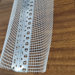 Commercio all'ingrosso della fabbrica di <span class=keywords><strong>alluminio</strong></span> ad angolo guardie perline con maglia in fibra di vetro per protettori e bordatura - Product Image 3