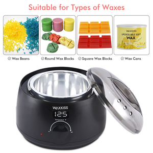 Factory Price <strong>Hot</strong> Sale <strong>Wax</strong> Warmer <strong>Machine</strong> 500CC Capacity Multipurpose Waxing Heater Kit and Melting Pot for Hair Removal