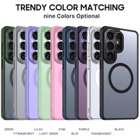 Funda Magnética Antigolpes para Samsung Galaxy S26 Ultra Plus, TPU+PC 2en1, Tacto Mate, Compatible con Galaxy A57 A27 A26 A55
