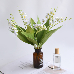 Fleurs artificielles de muguet 'King Shadow' à tige unique, en vrac, avec tiges et branches pour vase, <span class=keywords><strong>d</strong></span>écoration de mariage et de maison, centre de table - Product Image 4