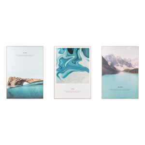 Vendita diretta della fabbrica Set di 3 pezzi da parete arte vista mare fotografia Poster da parete arte pittura per Home Office Bar veranda camera d'albergo - Product Image 2