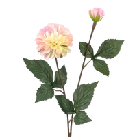 Fleurs de pivoines artificielles réalistes blanc chaud rose idéal pour la décoration de table de mariage et de salon