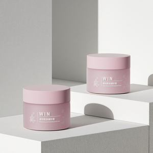 Skincare Cosmetic PP Plastic Hair Body Cream Jar 250ml Wide Mouth Bottle Empty Cream Jar for Cosmetics Packaging Containers