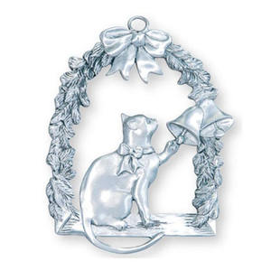 Amore del gatto, ornamento del gatto nella finestra, regali di natale della campana pastorale - Product Image 3