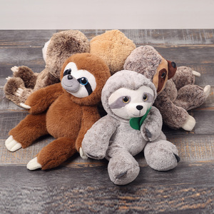 Peluche paresseux mignonne, poupée animale, cadeau d'anniversaire en gros pour filles, oreiller en peluche transfrontalier, rembourrage en coton PP, 31cm-50cm - Product Image 2