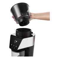 Moulin à café expresso numérique tactile avec trémie à grains de 300g, antistatique au plasma, pour la vente en gros et les cafés spécialisés transfrontaliers