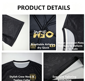 Camiseta de Fútbol Sublimada Personalizada, Camiseta de Equipo de Fútbol, Uniforme de Fútbol, Ropa de Fútbol - Product Image 2