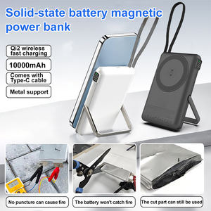 Cargador Inalámbrico Magnético de Estado Sólido 3 en 1 de Alta Potencia, 10000 mAh, con Carga Rápida PD de 20 W, para Teléfono, Reloj y Auriculares - Product Image 6