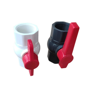 El mejor precio de África, enchufe deslizante de Color blanco y gris, 20mm a 110mm, válvula de bola octogonal compacta de PVC, riego de agua para piscina - Product Image 5