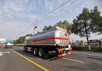 Camion-citerne à carburant diesel QTD Jincheng 8X4 20,2 m³ 251-350 CV Norme Euro à chargement par le bas