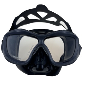 Masker Selam Profesional dengan Lensa Kaca Tempered, Karet Plastik, Bersertifikasi CE, Tahan Air, Anti-Kabut, <span class=keywords><strong>Volume</strong></span> Rendah - Product Image 1