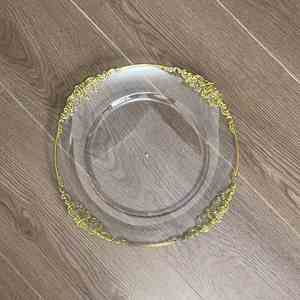 Assiettes de présentation en plastique pour décoration de mariage moderne - Plats de service décoratifs élégants pour événements - Product Image 3
