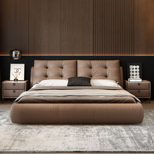 <span class=keywords><strong>Letto</strong></span> <span class=keywords><strong>Matrimoniale</strong></span> Moderno di Lusso <span class=keywords><strong>per</strong></span> Camera Padronale con Contenitore e Morbida Imbottitura <span class=keywords><strong>per</strong></span> un Sonno Confortevole - Product Image 2